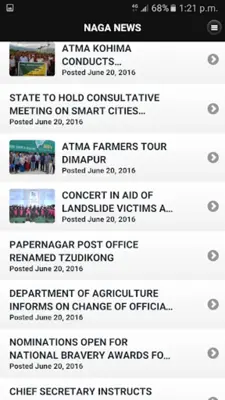 Naga News android App screenshot 2